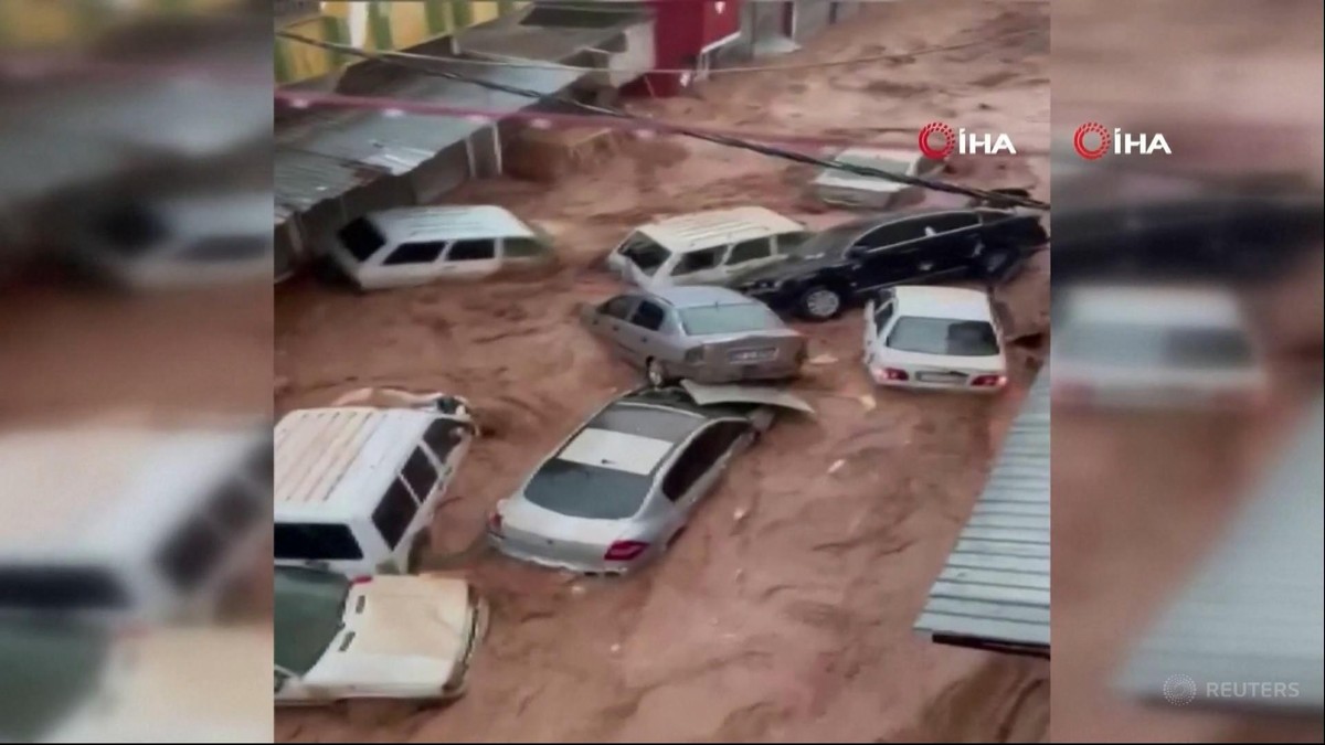 turkey.  First earthquake, now flood.  At least 14 victims are missing