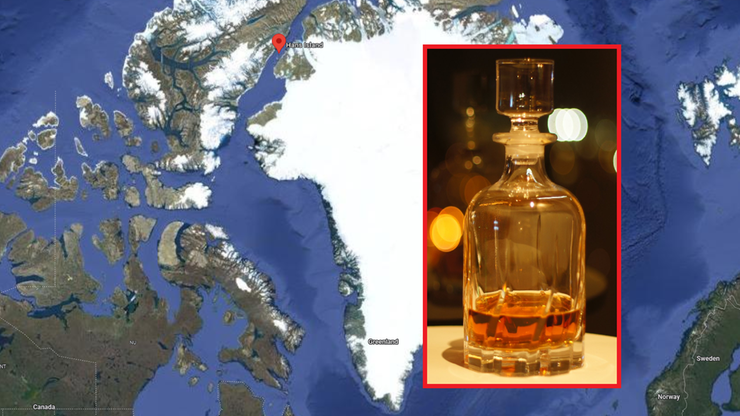 Arktyka. "Wojna o whiskey" między Danią i Kanadą zakończona