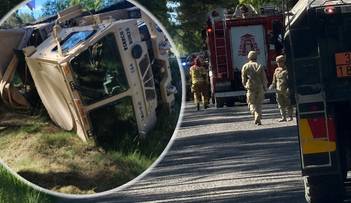 Wypadek żołnierzy USA w Polsce. Jeden wojskowy jest w stanie ciężkim