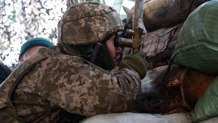 Wojna Rosja-Ukraina. Separatyści w Donbasie zaatakowali oddziały i pozycje sił ukraińskich