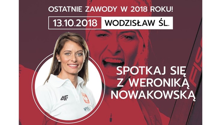 Weronika Nowakowska gościem specjalnym finału "Biathlon Dla Każdego"