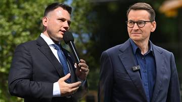 Morawiecki zwrócił się do Mentzena. "Pomoże pan?"