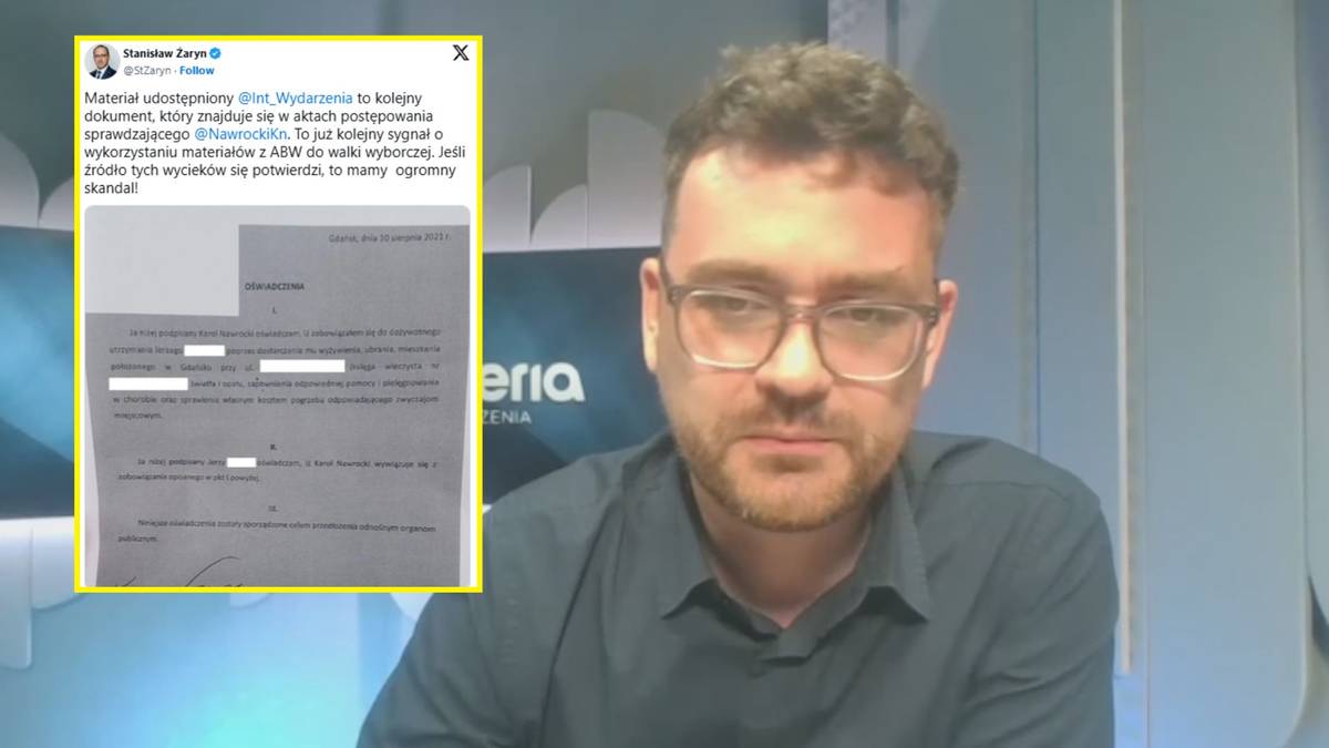 Oświadczenie Nawrockiego ws. opieki nad panem Jerzym. Dziennikarz Interii ucina wątpliwości