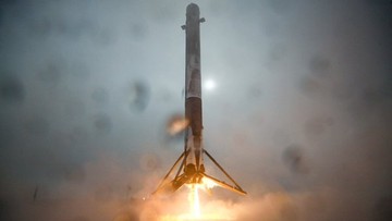 Falcon 9 eksplodowała zaraz po tym jak wróciła na Ziemię