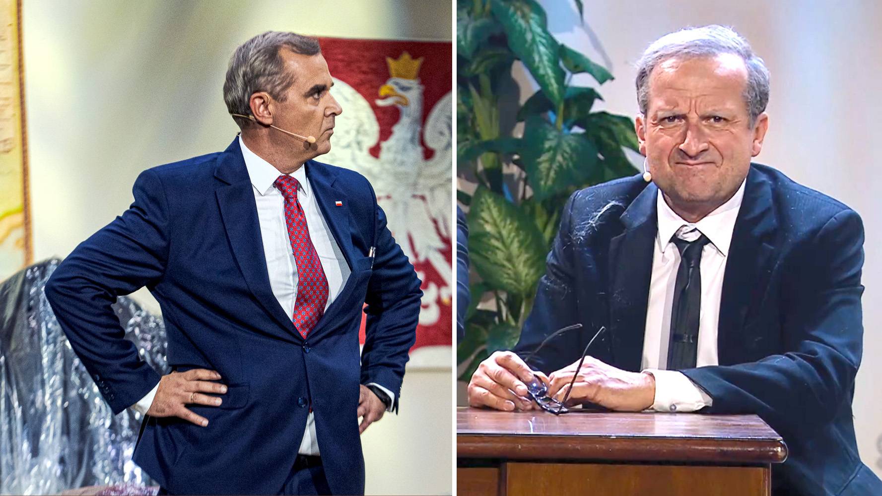 Puka Andrzej do Prezesa... Celny skecz Kabaretu na żywo - Polsat.pl