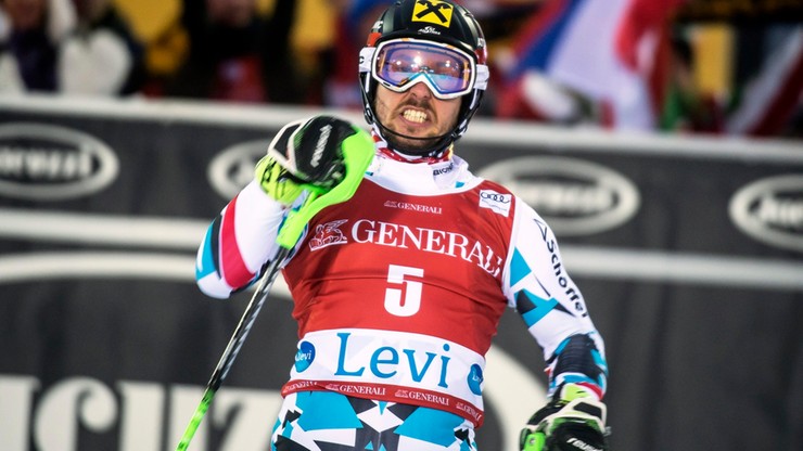 Hirscher wygrał slalom w Levi