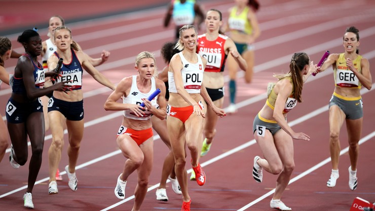 Tokio 2020. Polska sztafeta kobiet 4x400 m zdobyła srebrny medal