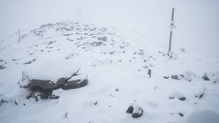 08.10.2020 10:00 Na Kasprowym Wierchu w Tatrach wreszcie spadł pierwszy śnieg. Najpóźniej od 9 lat [ZDJĘCIA]