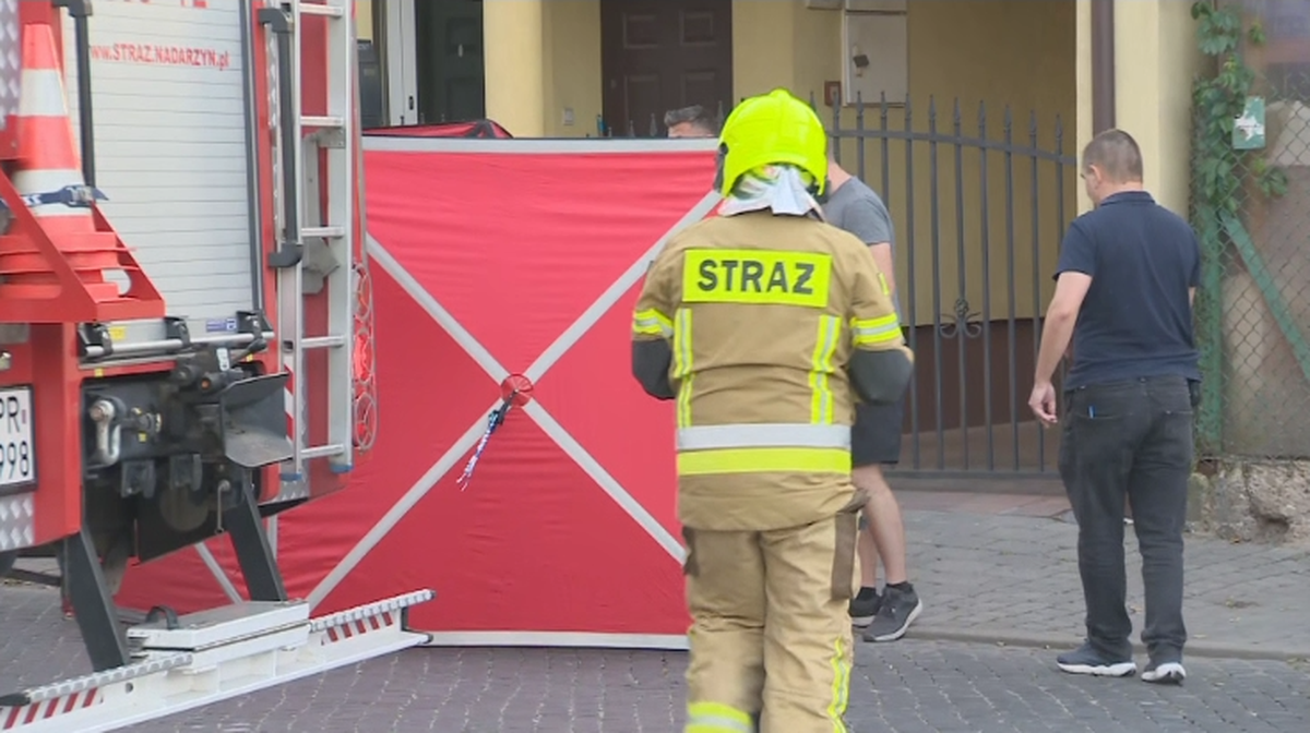 Ciało z raną postrzałową na rynku w Nadarzynie. Akcja policji