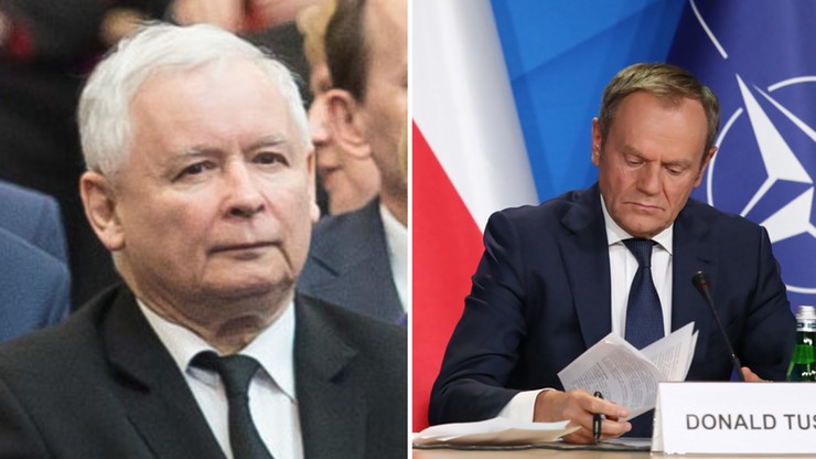 Jarosław Kaczyński żąda przeprosin od Donalda Tuska. Szef PO otrzymał przedsądowe wezwanie