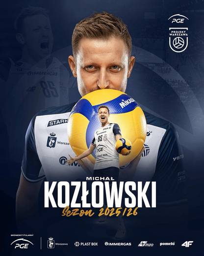 PGE Projekt Warszawa - skład na nowy sezon 2025/2026. Siatkarze, trener, transfery