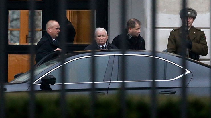 Zakończyło się spotkanie prezesa PiS i marszałka Sejmu z prezydentem