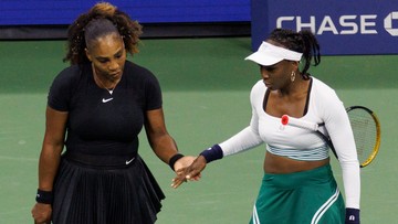 US Open: Siostry Williams odpadły w deblu (WIDEO)