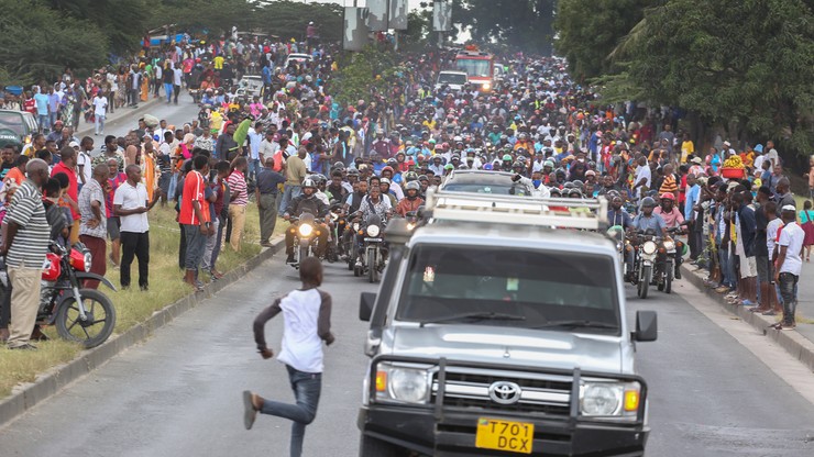 Panika na pogrzebie prezydenta Tanzanii. Nie żyje pięć osób
