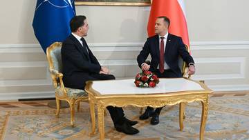 Sekretarz generalny NATO w Polsce. Mark Rutte spotkał się z Karolem Nawrockim