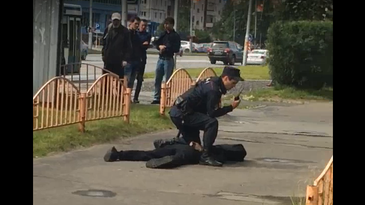 Atak nożownika w Rosji. Policja zastrzeliła sprawcę