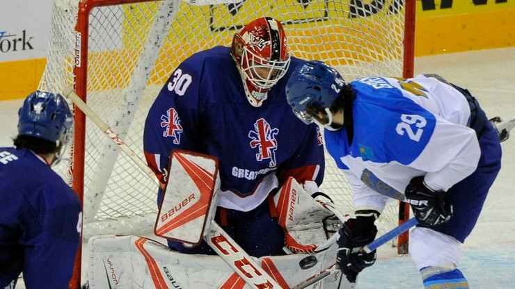 MŚ w hokeju: Kazachstan wygrał z Wielką Brytanią