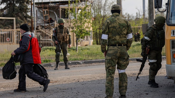 Wojna w Ukrainie. Kadyrowcy okradają Rosjan. Przechwycono nagranie