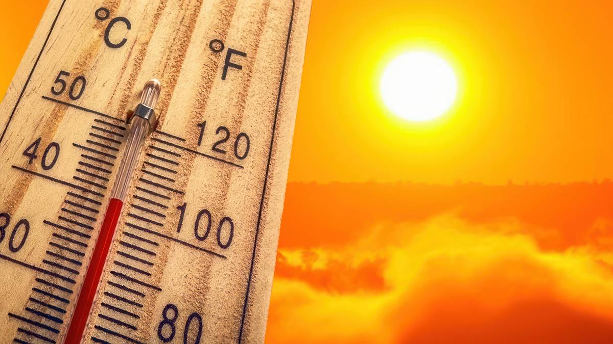 Taki skwar w Polsce, iż na termometrze zabrakło skali