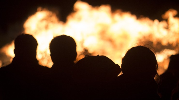 Pożar budynków socjalnych w Koszalinie. Ponad 30 osób ewakuowanych