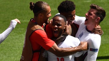 Euro 2020: Trafienie Sterlinga na wagę zwycięstwa Anglików