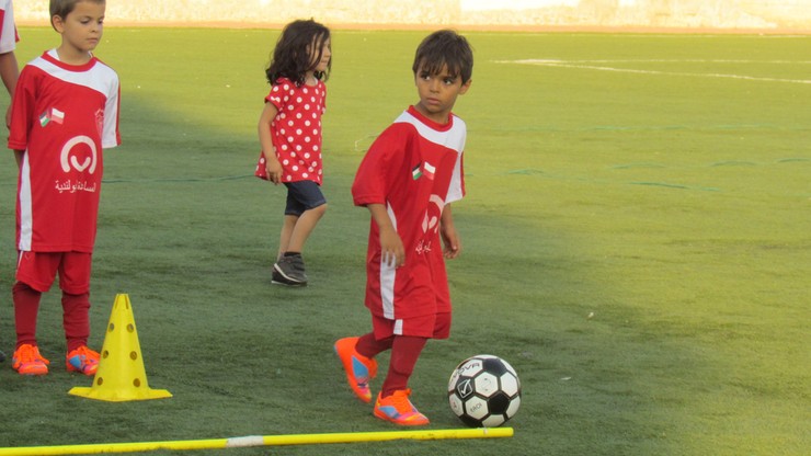 Polska szkółka piłkarska w palestyńskim obozie dla uchodźców