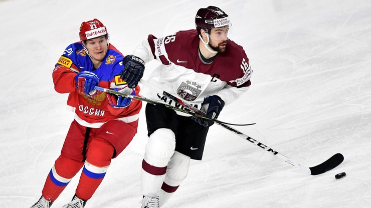 MŚ w hokeju: Rosja pewnie pokonuje Łotwę