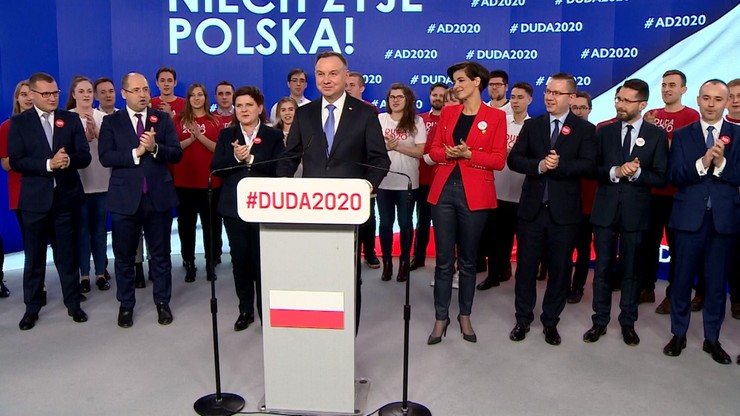 Andrzej Duda przedstawił swój sztab wyborczy