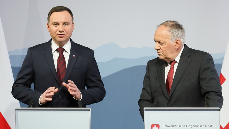 Prezydenci Polski i Szwajcarii dyskutowali o frankowiczach