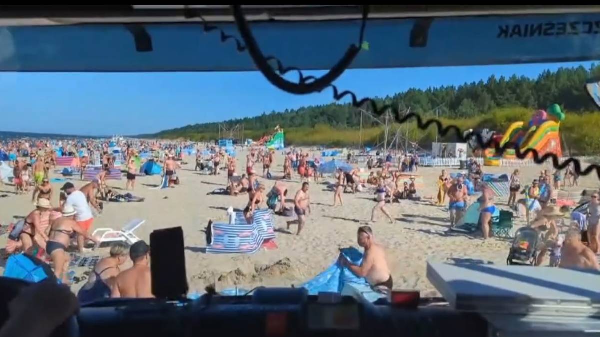 Skandal nad Bałtykiem. Strażacy sfrustrowani zachowaniem na plaży