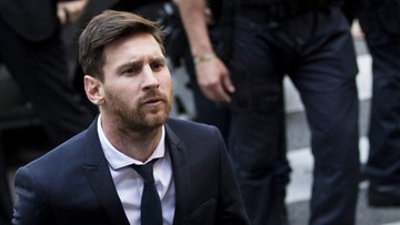 Lionel Messi usiadł na ławie oskarżonych