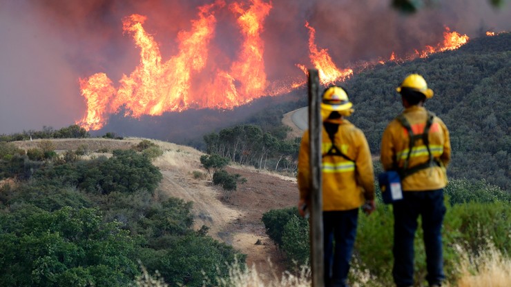 Trump ogłosił stan katastrofy w trawionej pożarami Kalifornii