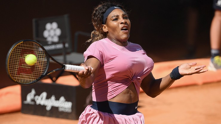 WTA w Rzymie: Serena Williams rozegrała 1000. mecz i go przegrała