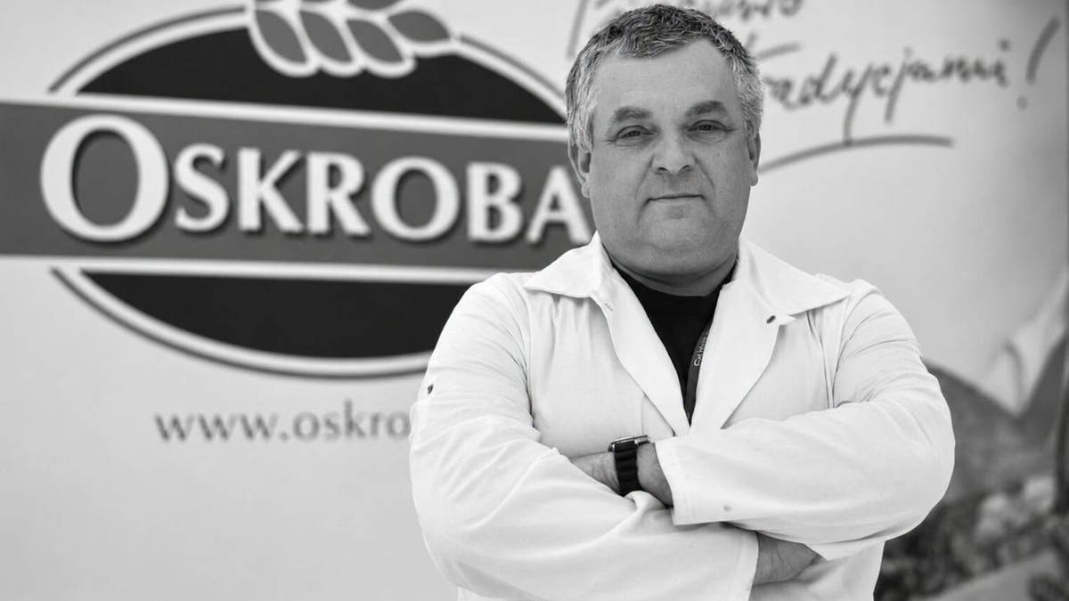 Dariusz Oskroba nie żyje. Założył sieć piekarni, miał 64 lata