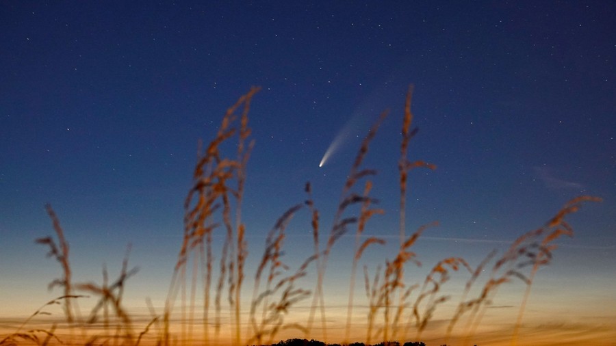 Kometa NEOWISE. Fot. TwojaPogoda.pl