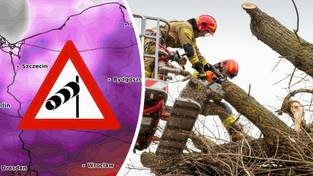 06.10.2023 06:00 W nocy zacznie się niszczycielska wichura z ulewami i burzami. Gdzie powieje najmocniej?