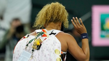 WTA w Indian Wells: Osaka odpadła i opuściła kort z płaczem