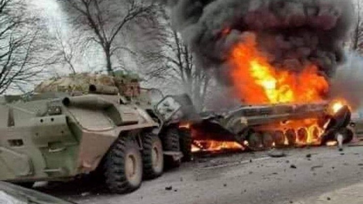 Wojna Rosja-Ukraina. MON: Rosjanie w cztery dni stracili 29 samolotów, 191 czołgów i 5,3 tys. ludzi