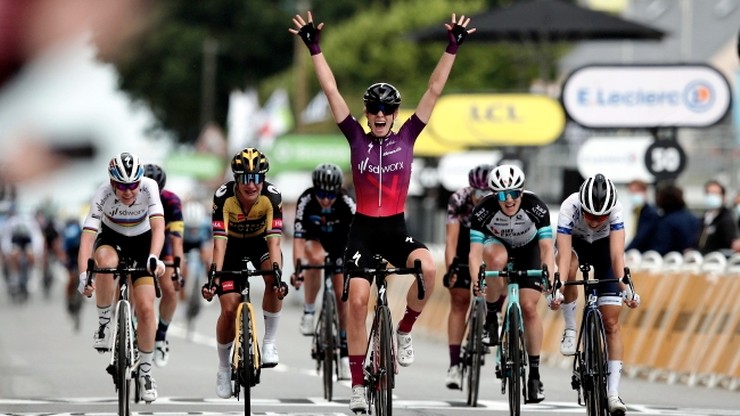 Tour de France kobiet: Katarzyna Niewiadoma w ścisłej czołówce