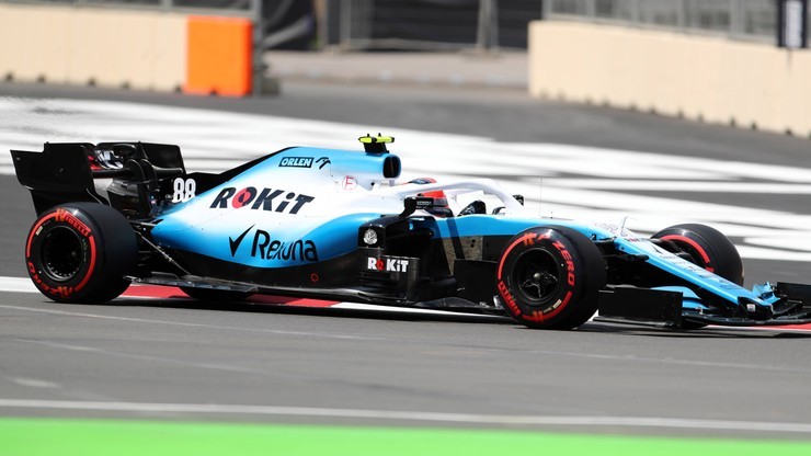 Formuła 1: Kubica na odległym miejscu w treningu przed GP Monako