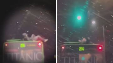 Jechali na dachu autobusu. Niebezpieczna "zabawa" w Poznaniu