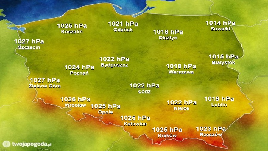 Jakie będzie dzisiaj ciśnienie?