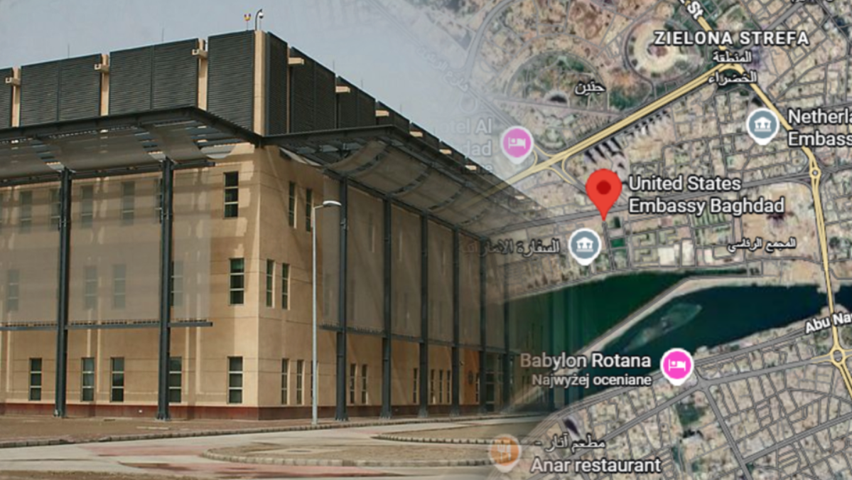 Ambasada USA w Iraku pod ostrzałem. Największy taki atak od początku wojny