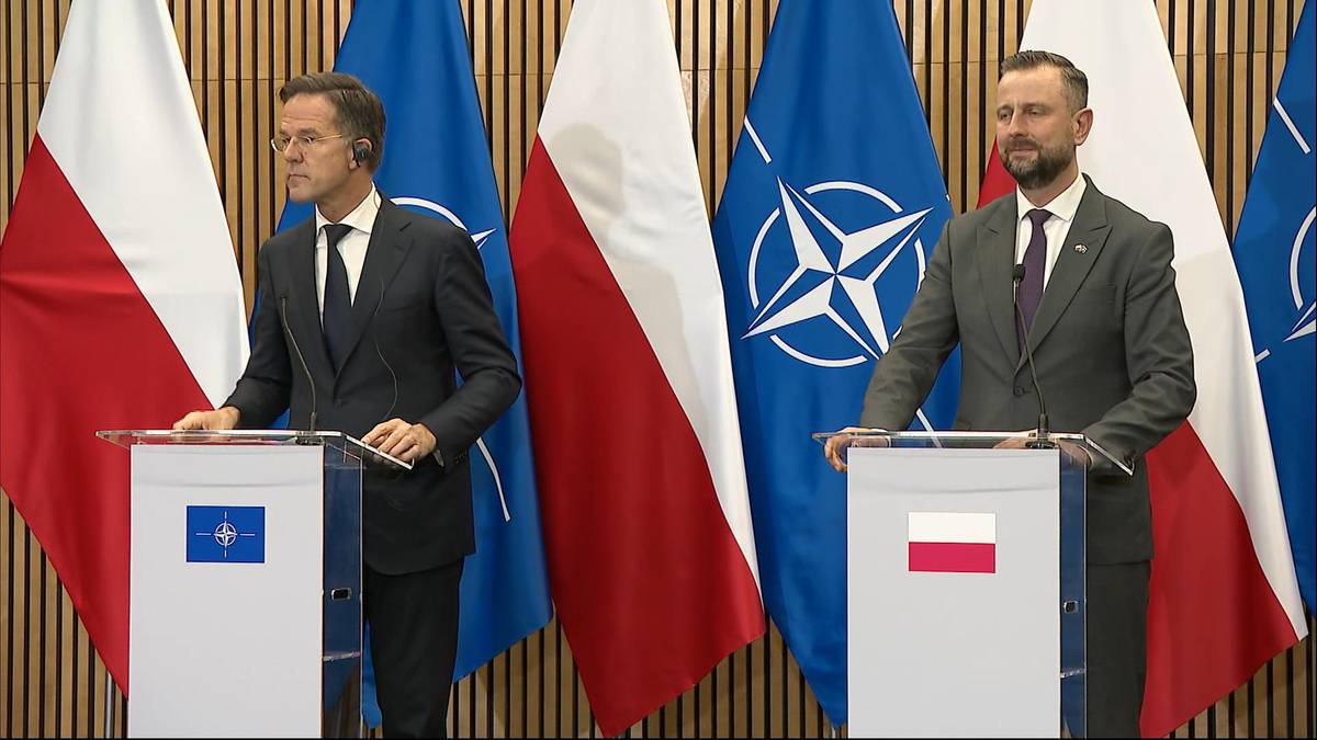 "NATO jest zjednoczone i gotowe". Mark Rutte z wizytą w Polsce