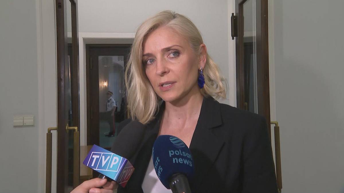 Joanna Mucha zabrała głos. Wcześniej podała się do dymisji