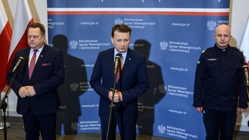Błaszczak o wypadku premier i "sprzątaniu w BOR po gen. Janickim"