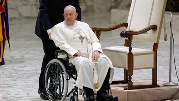 "Nie czuję się dobrze". Papież o stanie swojego zdrowia