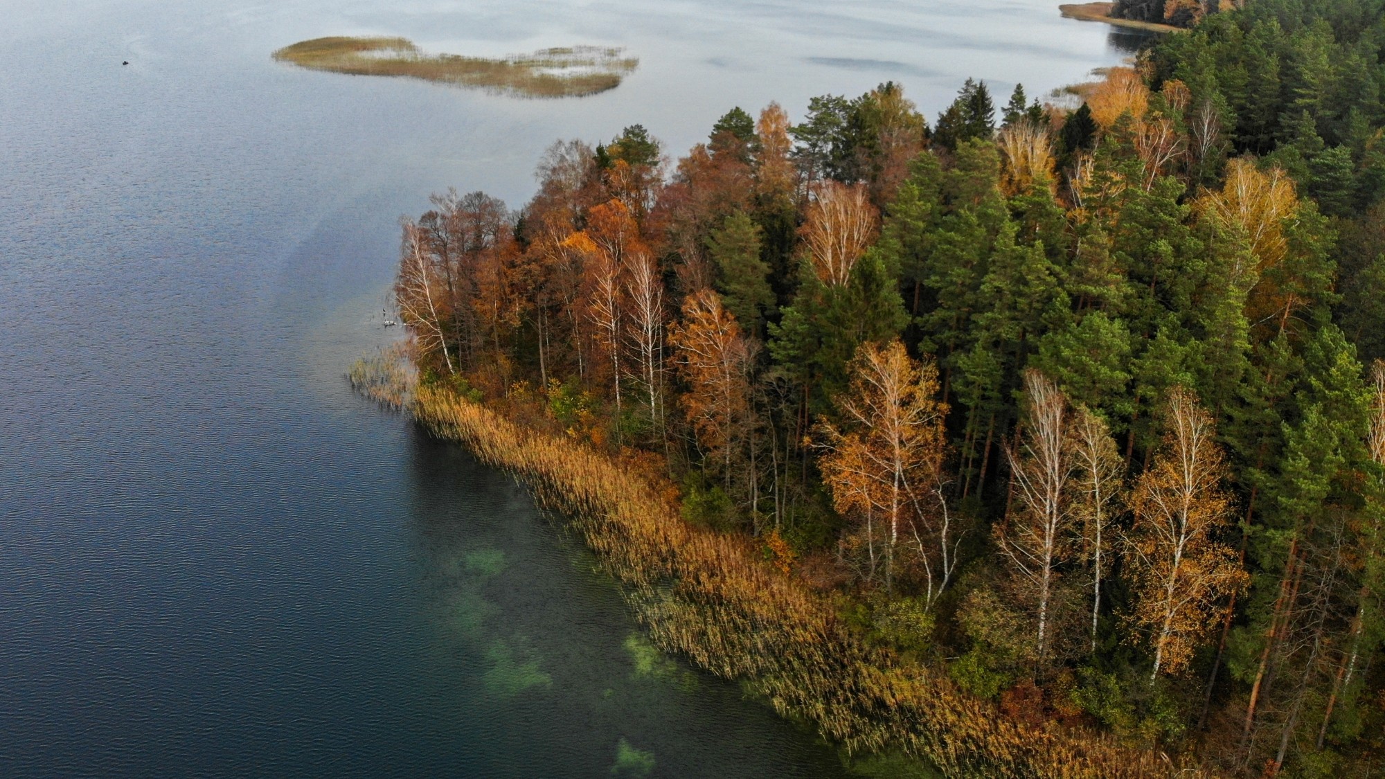 Jesień na nizinach z lotu ptaka - zdjęcie 25