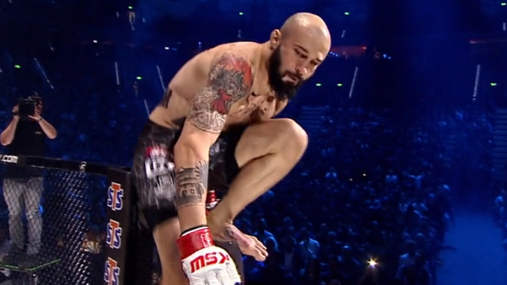 KSW 52: Sowiński nabawił się kontuzji... ciesząc się z wygranej (WIDEO)