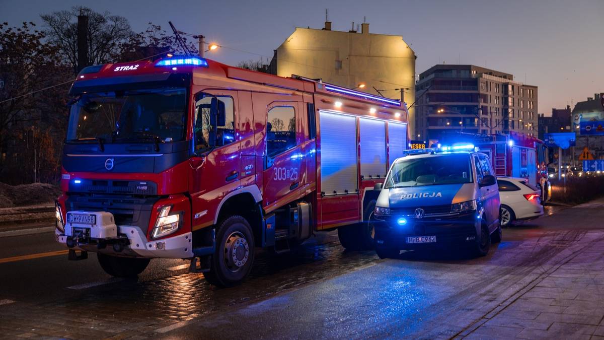 We wrocławskim hotelu wybuchł pożar. Jedna osoba nie żyje